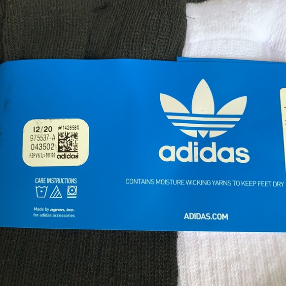 ADIDAS 6 pairs socks set CREW - Picture 12 of 13